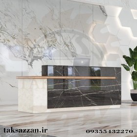 تصویر میز کانتر پیشخوان پذیرش و منشی مدل T259 