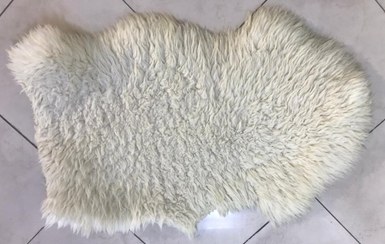 تصویر پوست گوسفند مرینوس طبیعی 