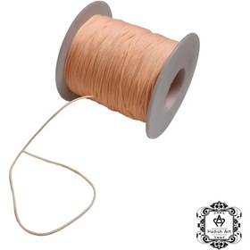 تصویر نخ دستبند گلبهی 1mm 