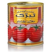 تصویر کنسرو رب گوجه‌فرنگی تبرک 800 گرم – کارتن 12 عددی 