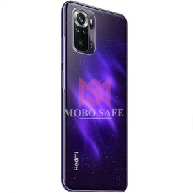 تصویر درب پشت اورجینال شیائومی Redmi Note 10 pro ( روکاری ) - آبی Redmi Note 10 pro Back Door ( Orginal )