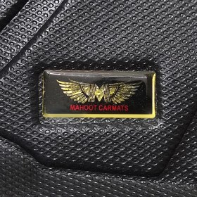 تصویر کفپوش صندوق پژو ۲۰۶ مدل پلی ماهوت ۳ بعدی مشکی 