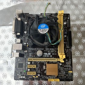 تصویر باندل GIGABYTE/ASUS H81 و i3 4130 و 4 گیگ رم (2G*2) و فن 