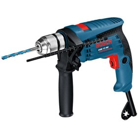 تصویر دریل چکشی بوش مدل GSB13RE سه نظام اتوماتیک ۶۵۰ وات 