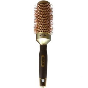 تصویر برس پیچ مو طلایی مدل 04 زد وان ا Zone 04 Hair Brush Zone 04 Hair Brush