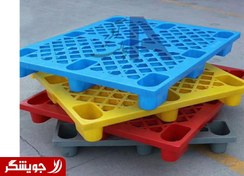 تصویر پالت پلاستیکی 100×120 / پالت سبک / پالت کم جا 