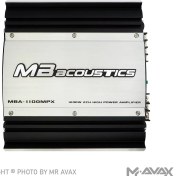 تصویر آمپلی فایر ام بی آکوستیک مدل MBA-1100MPX MB Acoustics MBA-1100MPX Car Amplifier