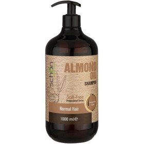 تصویر شامپو شون حاوی روغن بادام حجم ۱۰۰۰ میلی لیتر ترمیم کننده و ضد ریزش 
