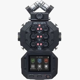 تصویر رکوردر صدا زوم Zoom H8 8-Input / 12-Track Portable Handy Recorder ضبط کننده صدا زوم مدل Zoom H8 8-Input / 12-Track Portable Handy Recorder