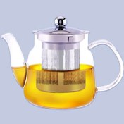 تصویر قوری پیرکس درب استیل 800 میل یونیک UN-7902 