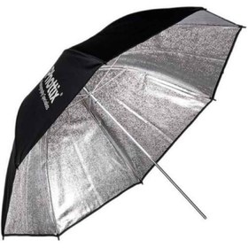 تصویر چتر داخل نقره ای فوتیکس 80 سانتی متر PHOTTIX 