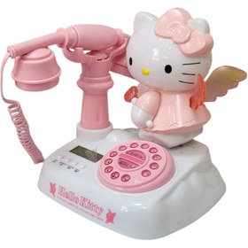 تصویر تلفن کلاسیک طرح کیتی 