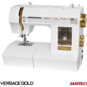 تصویر چرخ خیاطی جانتک مدل VERSACE GOLD 