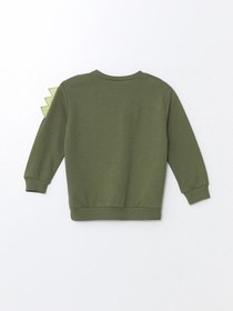 تصویر سوئیشرت نوزاد پسر با یقه دوچرخه‌ای - ال‌سی وایکیکی - LC Waikiki -- 964833061- اورجینال 