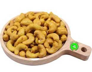 تصویر بادام هندی زعفرانی درشت ۲۵۰ گرم 