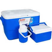 تصویر کول باکس سه تکه کلمن مدل Combo 34L و 4.7L و 1.2L 