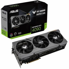 تصویر کارت گرافیک ایسوس مدل TUF Gaming GeForce RTX 4090 24GB حافظه ۲۴ گیگابایت 