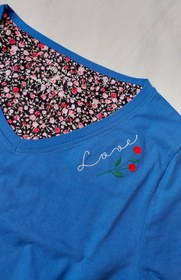 تصویر تیشرت یقه هفت 