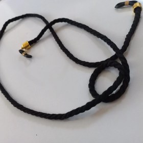 تصویر بند عینک ساده مشکی. کد. M_302 