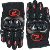 تصویر دستکش موتورسواری هندا مدل HND_07 
