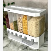 تصویر جا حبوباتی 6 خانه مانگو کیفیت فوق العاده زیبا و کاربردی 