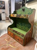 تصویر شلف چوبی رومیزی آشپزخانه 