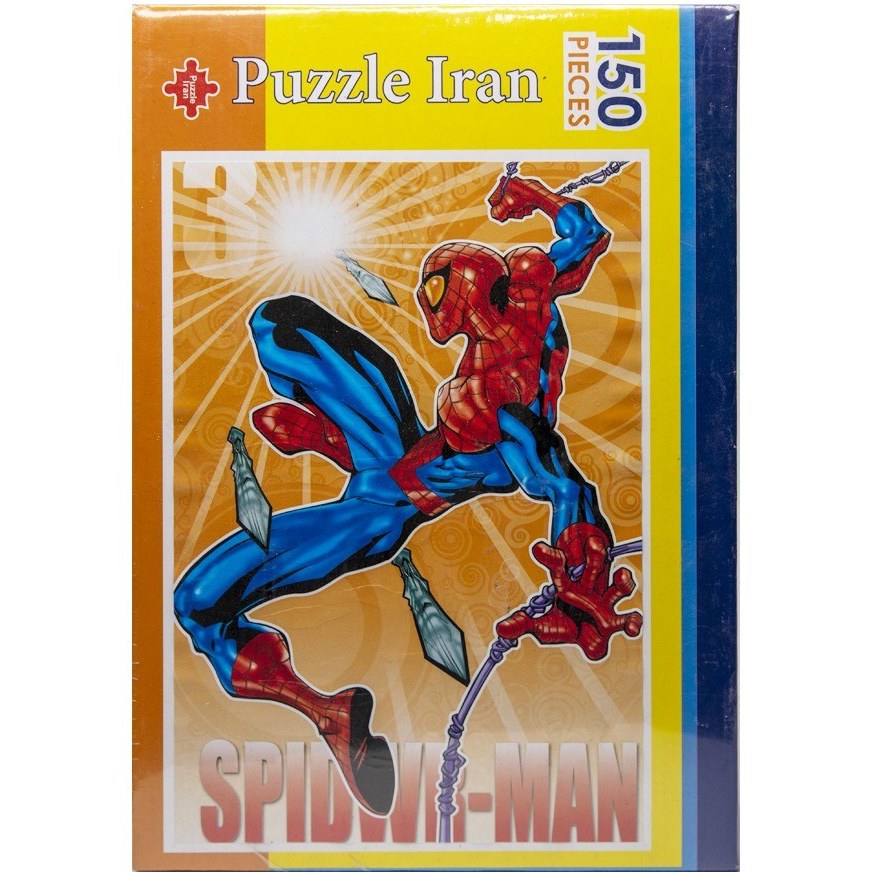 خرید و قیمت پازل 150 تکه با طرح مرد عنکبوتی spider man