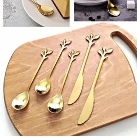 تصویر مزه خوری طرح برگ کلاسیک A675 