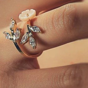 تصویر انگشتر صدفی 