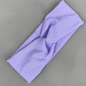 تصویر هدبند گره ای رنگی 