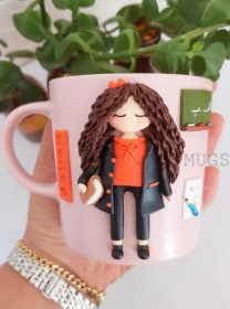 تصویر ماگ عروسکی معلم 