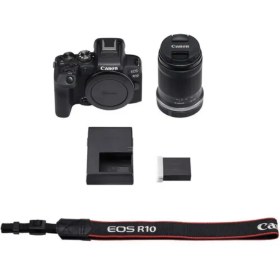 تصویر دوربین بدون آینه کانن Canon EOS R10 + RF-S 18-150mm f/3.5-6.3 IS STM 