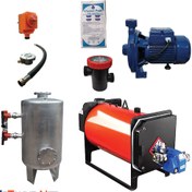 تصویر ست گرمایش و تصفیه استخر تا 35000 لیتر 