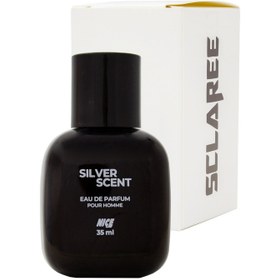 تصویر عطر جیبی مردانه نایس پاپت مدل Silver Scent حجم 35 میلی لیتر 