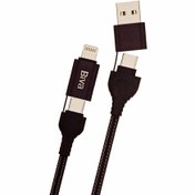 تصویر کابل فست شارژ کنفی بیوا (Biva) مدل C-05 4in1 طول 1.5 متر، 60 وات 