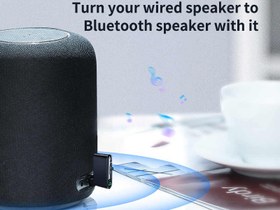 تصویر مبدل گیرنده بلوتوثی صدای بیسوس مدل Baseus WXQY-01 Baseus Aux To Bloutooth Receiver