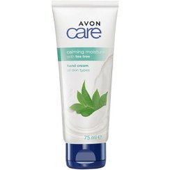 تصویر کرم مرطوب کننده دست حاوی عصاره چای سبز Avon Calming آون 75 میل 