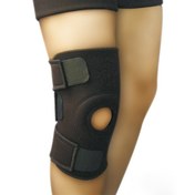 تصویر زانوبند کشکک باز فري سايز چیپسو مدل KN020 ا Open patella knee brace free size Chipso model KN020 Open patella knee brace free size Chipso model KN020