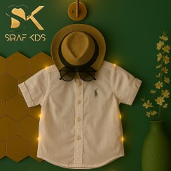 تصویر پیراهن پسرانه آستین کوتاه کد ۱۰۳ 