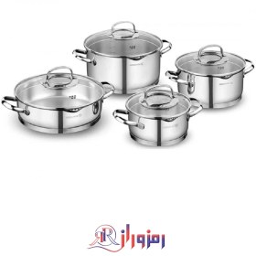 تصویر سرویس قابلمه کرکماز مدل KORKMAZ STEAMA A1999 KORKMAZ STEAMA A1999 Cookware Set