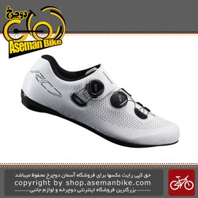 تصویر کفش دوچرخه سواری جاده کورسی برند شیمانو مدل آر سی 701 Shimano Onroad Shoes RC7 SH-RC701 