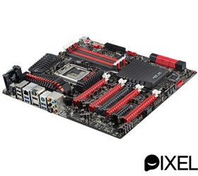 تصویر مادربرد ایسوس INTEL سوکت 1155 مدل ASUS MAXIMUS V EXTREME DDR3 استوک 
