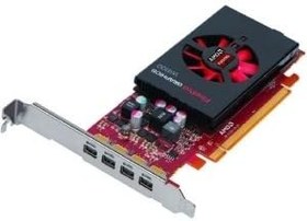 تصویر کارت گرافیکی AMD FirePro W4100 - هسته اصلی 630 مگاهرتز - 2 گیگابایت GDDR5 SDRAM - PCI Express 3.0 - نیمه بلند / کم مشخصات - 4096 x 2160 - فن خنک کننده - OpenGL 4.4 ، OpenCL 1.2 ، DirectX 12 - 100-505817 AMD FirePro W4100 Graphic Card - 630 MHz Core - 2 GB GDDR5 SDRAM - PCI Express 3.0 - Half-Length/Low-Profile - 4096 x 2160 - Fan Cooler - OpenGL 4.4, OpenCL 1.2, DirectX 12-100-505817