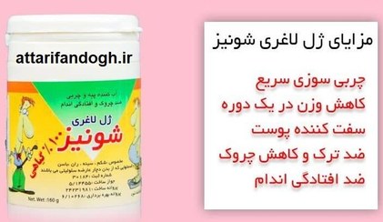 تصویر ژل لاغری شونیز ۱۲۰ میلی‌لیتر بطری 