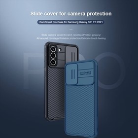 تصویر کاور نیلکین مدل CamShield مناسب برای گوشی موبایل سامسونگ Galaxy S21 FE 