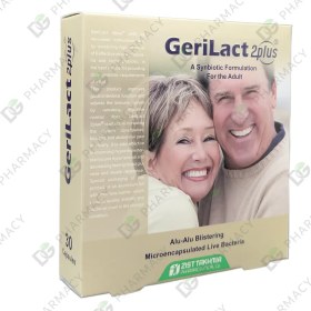 تصویر کپسول ژری لاکت (پروبیوتیک + پری بیوتیک) زیست تخمیر ۳۰ عددی GERILACT Cap