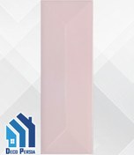 تصویر کاشی خاک‌سفید جگوار 30×10 کالکشن ملودی صورتی مات 