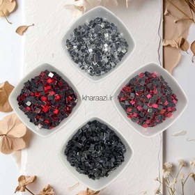 تصویر نگین اتویی مربع سایز 4 