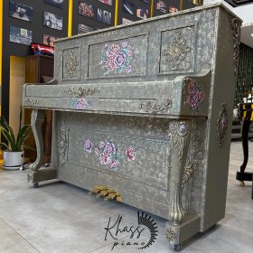 تصویر پیانو طرح آکوستیک یاماها ydp148 pro طرح پتینه فاخر 