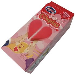 تصویر بستنی چیزکیک قلبی Couples دومینو 80 گرمی 